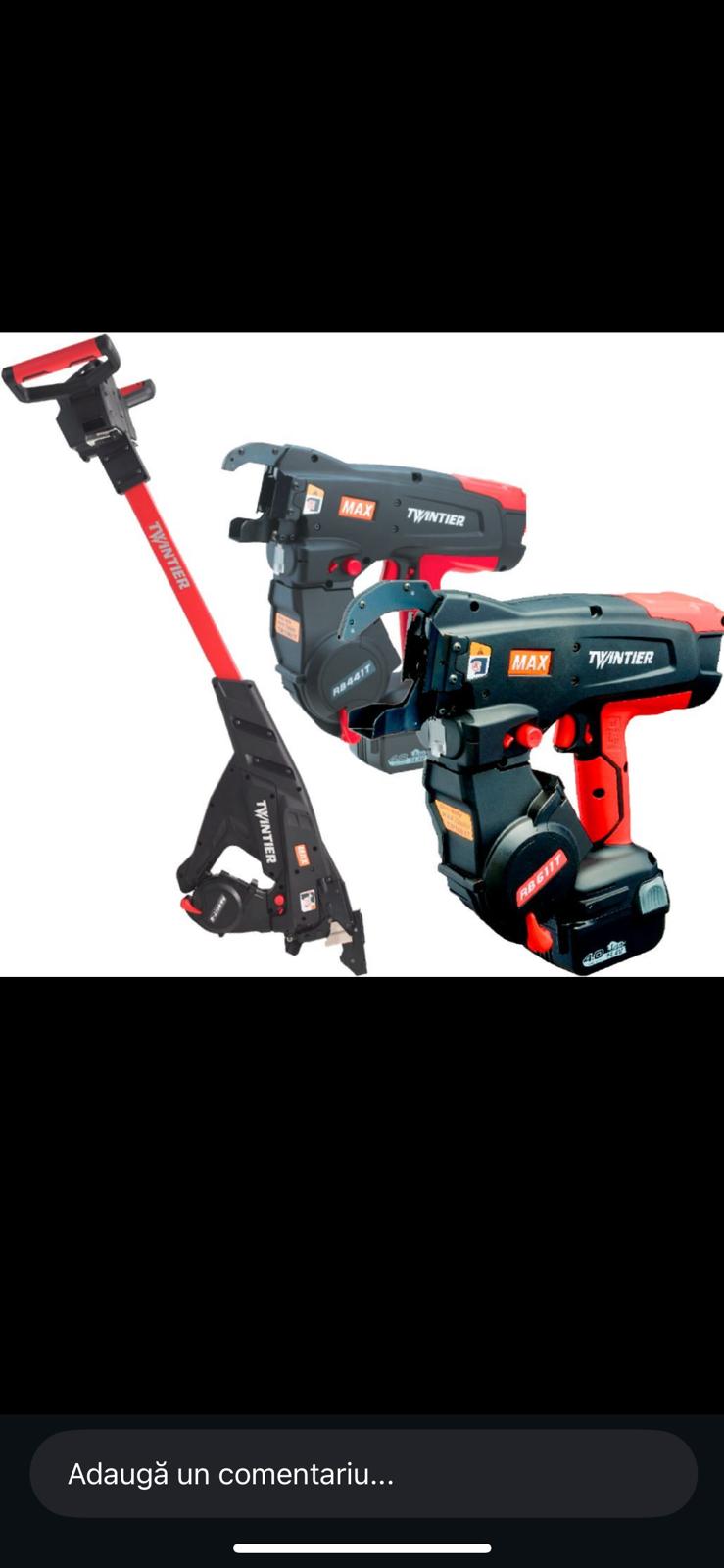 MAX Twintier rebar tying gun